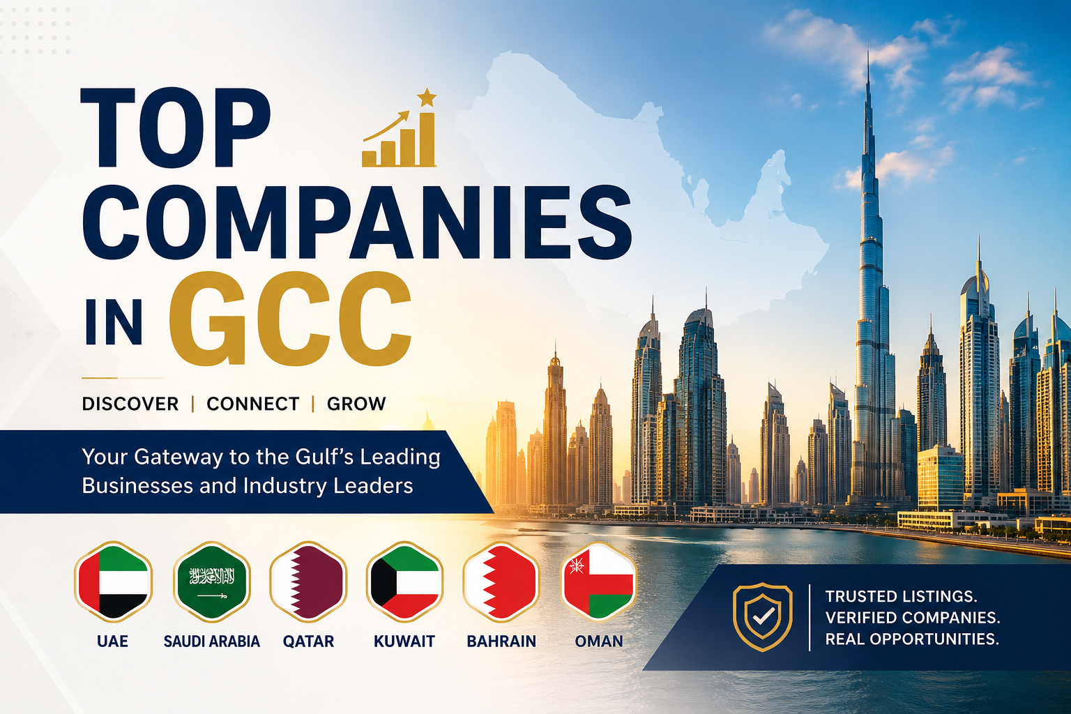 Top Companies in GCC Discover the Most Influential Businesses, Industry Leaders, and Fast-Growing Companies Across the Gulf Region 🌍 The Ultimate GCC Business Directory for Decision-Makers